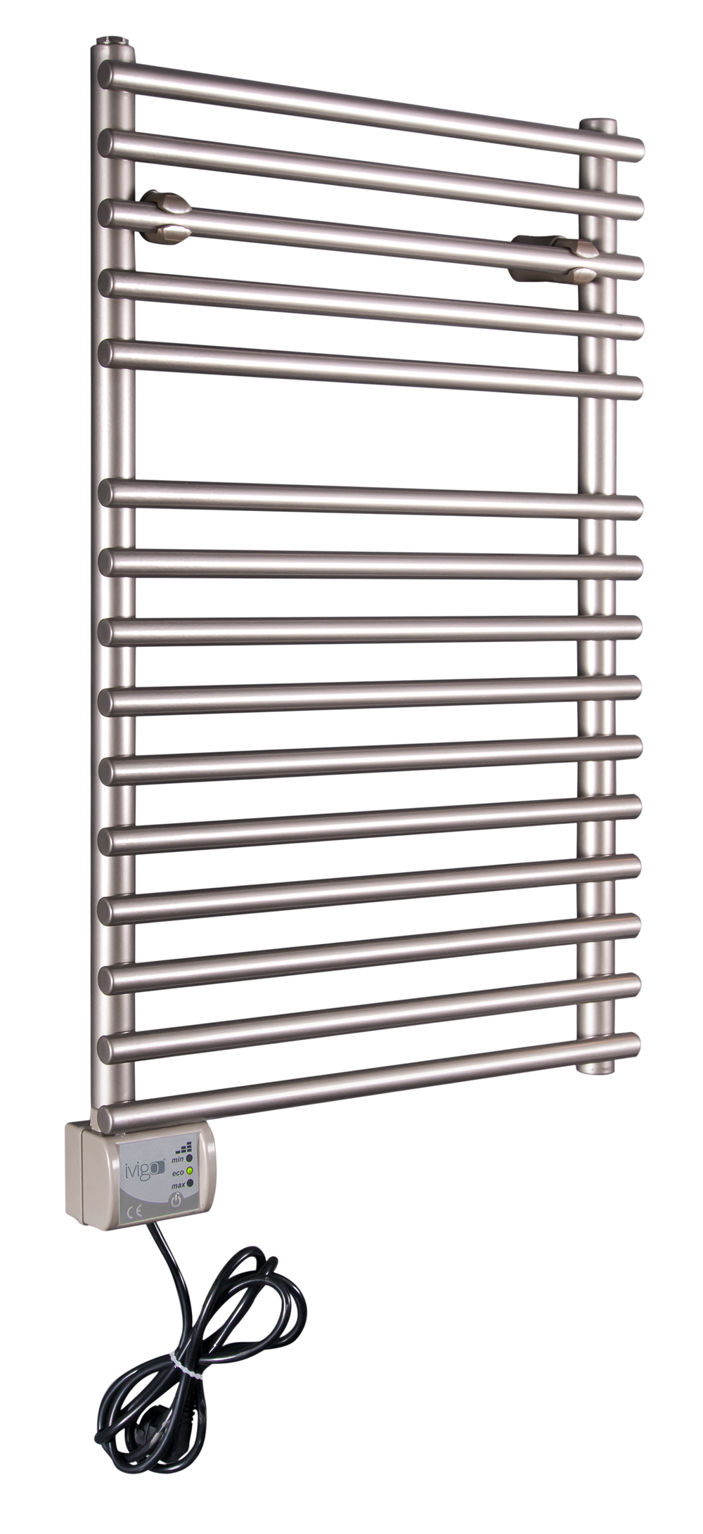Radiator (calorifer) baie portprosop electric iVigo EHR 5015, 350 W, 500x800 mm, inox