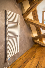 Radiator (calorifer) baie portprosop electric iVigo EHR 5023, 600 W, 500x1250 mm, culoare alb