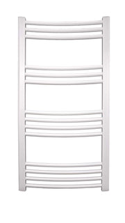 Radiator (calorifer) de baie tip portprosop Fornello Evo curbat 550x1000, Alb