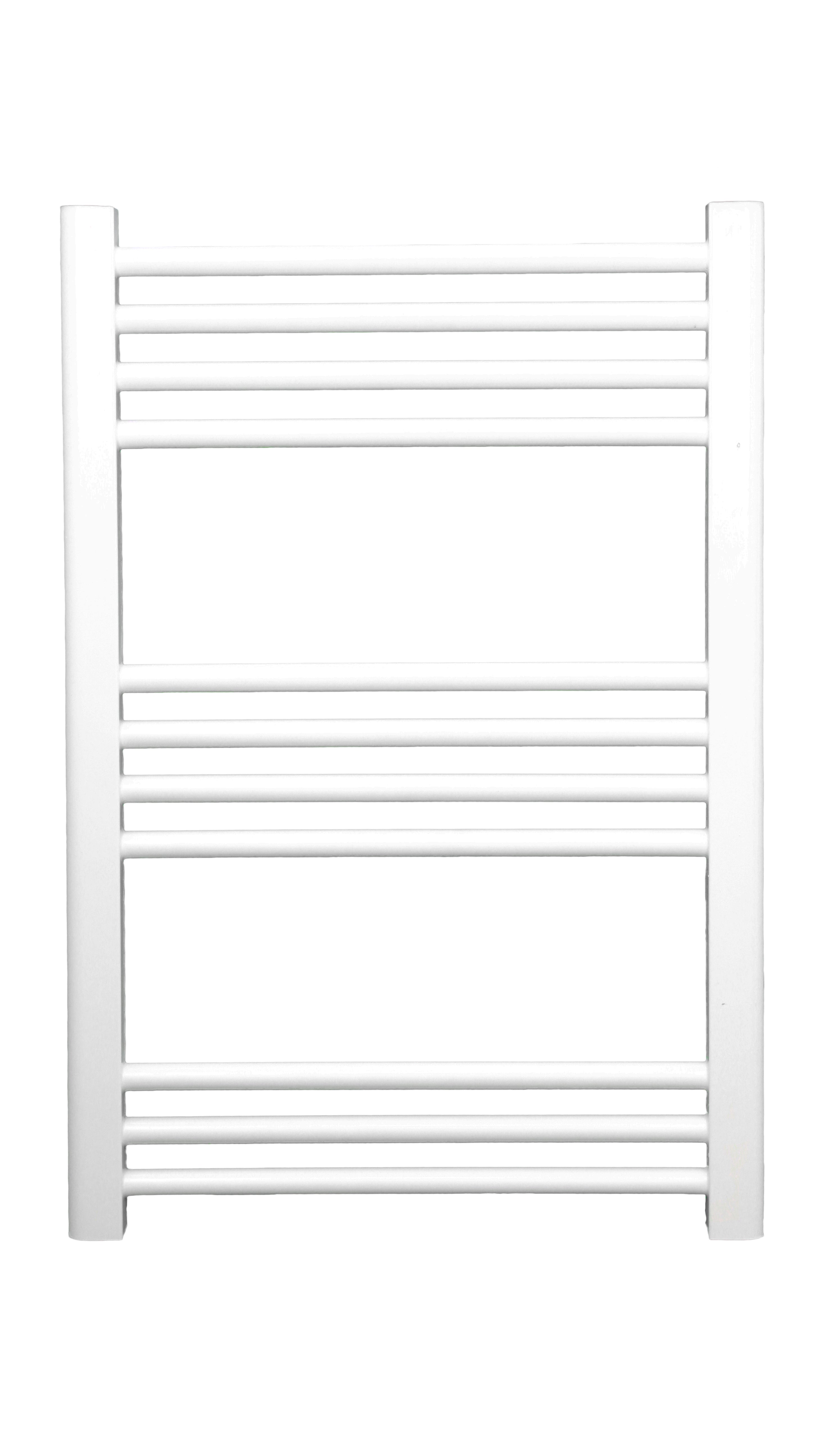 Radiator (calorifer) de baie tip portprosop Fornello Evo drept 600x800, Alb