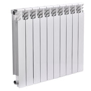 Radiator (calorifer) din aluminiu Fornello ALVO D600CA, baterie 10 elementi, 10 ani garantie, inaltime 600 mm