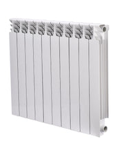 Radiator (calorifer) din aluminiu Fornello ALVO D600CA, baterie 10 elementi, 10 ani garantie, inaltime 600 mm