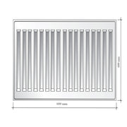 Radiator (calorifer) din otel Tip 22 600x600 Fornello, 10 Ani Garantie