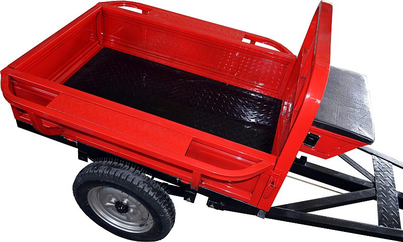 Cumpara Remorca motocultor Rotakt REM400-1, capacitate 400 kg, basculabila de la Mesterul Minune