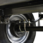 Remorca motocultor Rotakt REM500, capacitate maxim 500 kg, basculabila