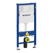 Rezervor WC incastrat + vas WC + capac, set Geberit Delta 30 118.351.21.1, clapeta actionare inclusa