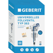 Robinet flotor pentru rezervor wc, Geberit 240705005, tip 383, alimentare laterala, fara senzor