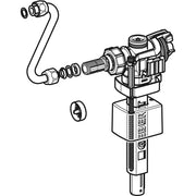 Robinet flotor pentru rezervor wc, Geberit 240705005, tip 383, alimentare laterala, fara senzor