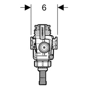 Robinet flotor pentru rezervor wc, Geberit 240705005, tip 383, alimentare laterala, fara senzor