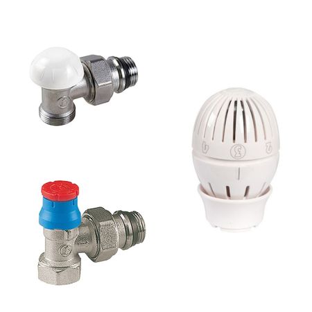 Robinet tur retur cu cap termostatic Giacomini R470FX003