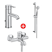 Roca Carelia Set baterii de baie 3 in 1 pentru cada si dus