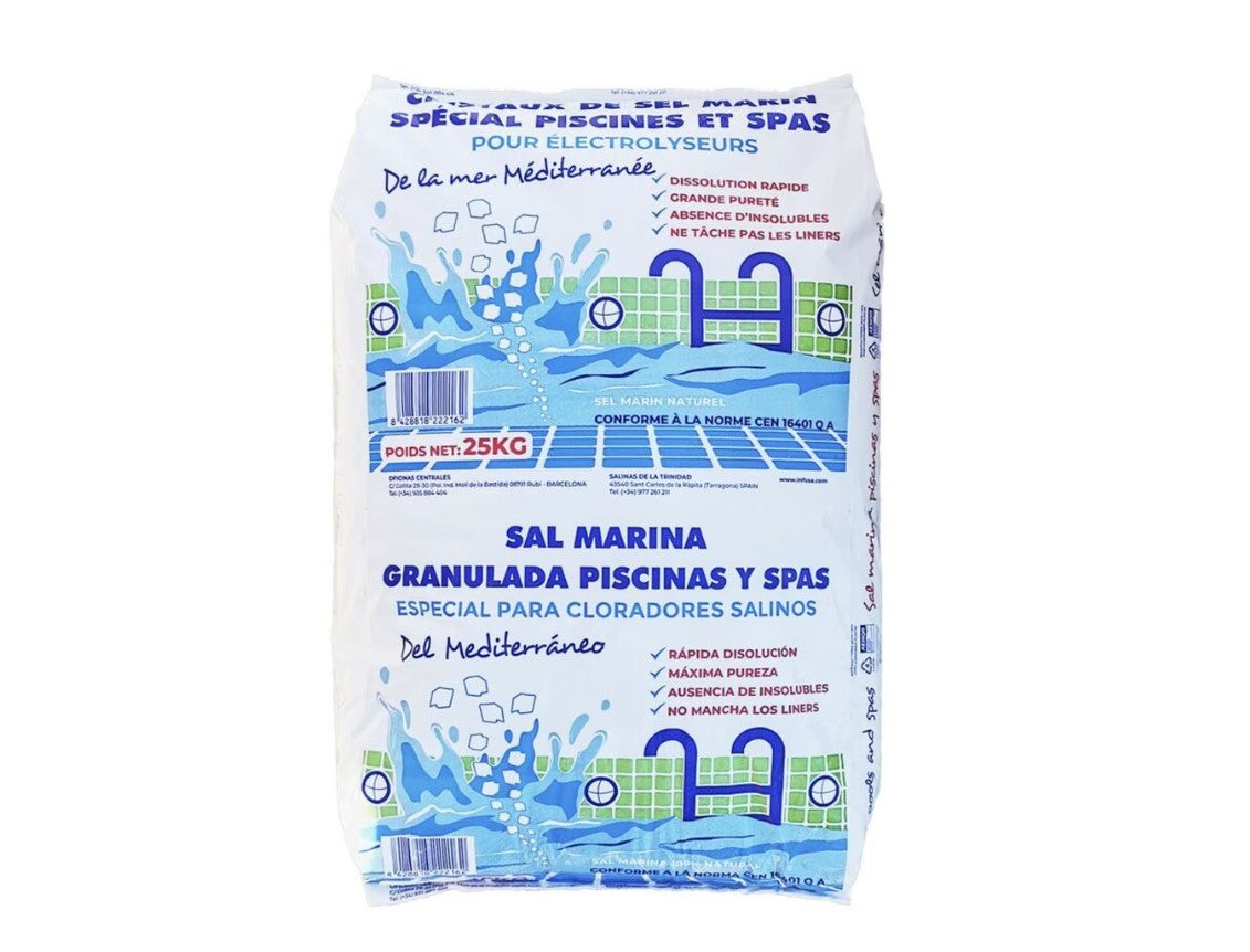 Sare de mare pentru electroliza piscine 25kg