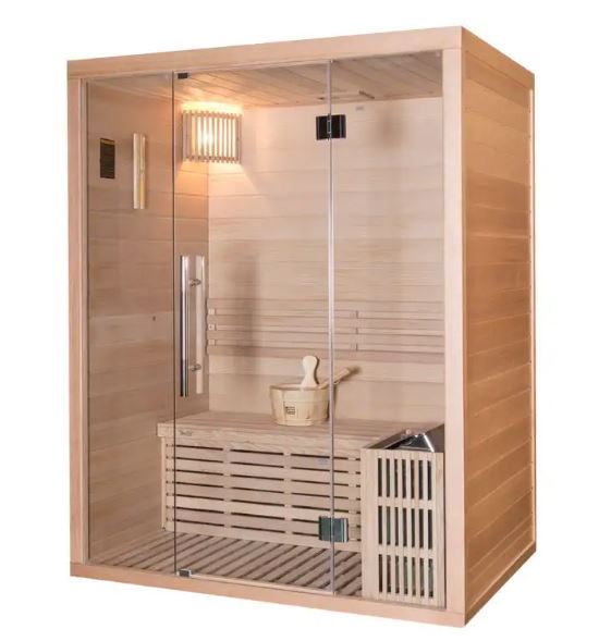 Sauna finlandeza Igneus, pentru 2 persoane, Wellis