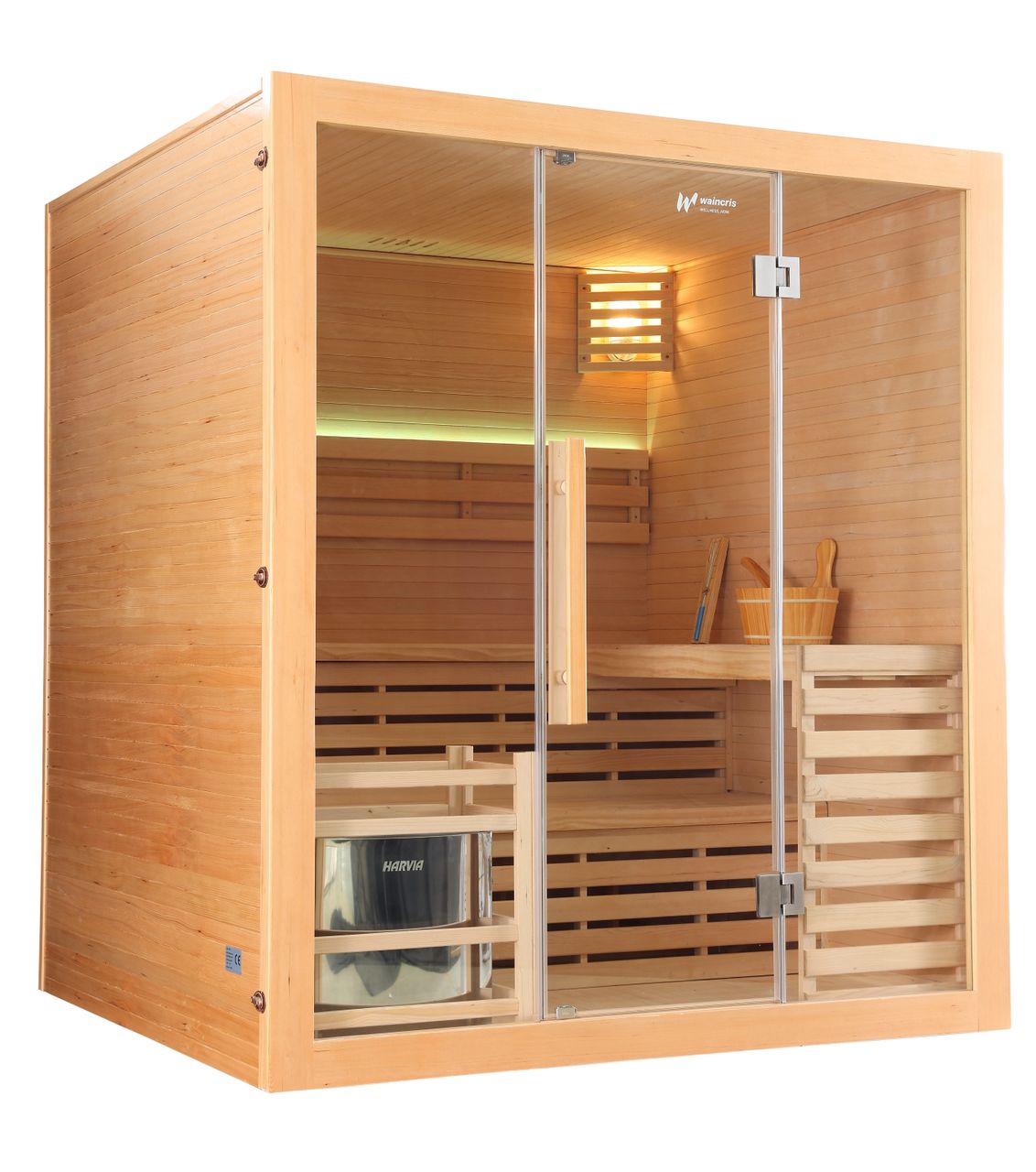 Sauna finlandeza Vitralin 180x160x200 cm