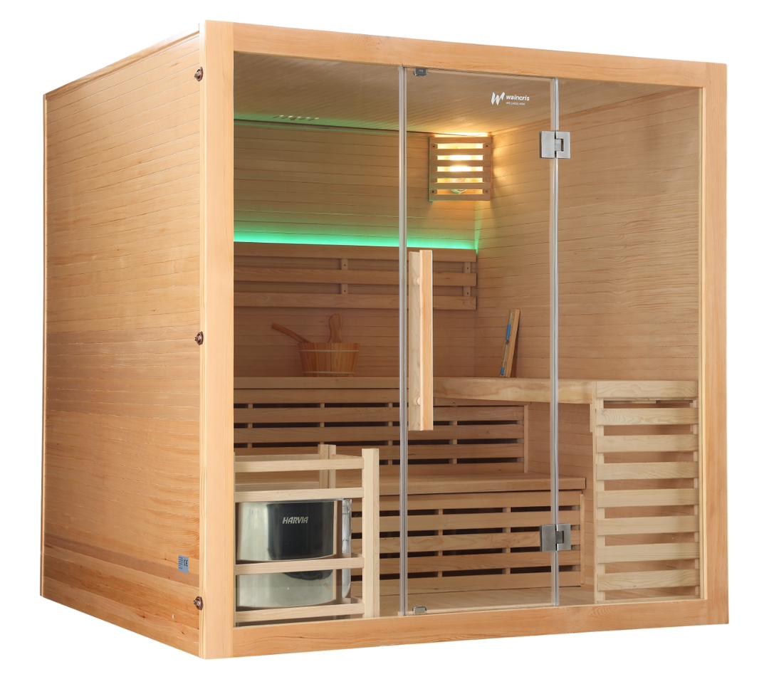 Sauna finlandeza Vitralin 230x200x200 cm