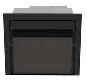 Semineu incastrabil pe peleti cu aer cald Fiama INSERT 11 kw, aprindere electrica, tiraj fortat, wifi, focar din fonta, recomandat pentru 110 mp