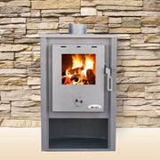 Semineu ( SOBA ) combustibil solid Fornello B1, 7-9 KW, 465x390x800 mm