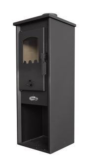 Semineu (Soba) pe lemne Fornello Berna Lux S 5-7 kW, 330x365x940 mm, Gratar ardere din fonta, camera de ardere samotata, usa cu geam din sticla termorezistenta