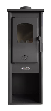 Semineu (Soba) pe lemne Fornello Berna Lux S 5-7 kW, 330x365x940 mm, Gratar ardere din fonta, camera de ardere samotata, usa cu geam din sticla termorezistenta