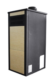 Semineu ( SOBA ) combustibil solid Fornello Konzul LM N Ivory, 7-9 KW, 490x460x930 mm