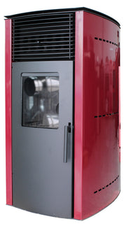 Semineu (soba) pe peleti cu tiraj fortat Fornello Regina 8 kW,