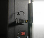 Semineu (soba ) pe peleti cu tiraj fortat Fornello SOPHIA WI-FI 11 kw, aprindere electrica, telecomanda, Wi-fi, culoare Ivory, recomandat pentru 110 mp