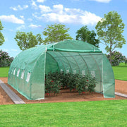 Solar de grădină 8x3x2.5m, polietilenă 240 g/m2, rezistentă la UV, țeavă 26 * 1.2mm