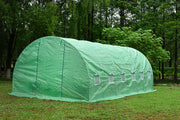 Solar de grădină 6x3x2.5m, polietilenă 240 g/m2, rezistentă la UV, țeavă 26 * 1.2mm