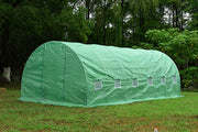 Solar de grădină 6x3x2.5m, polietilenă 240 g/m2, rezistentă la UV, țeavă 26 * 1.2mm