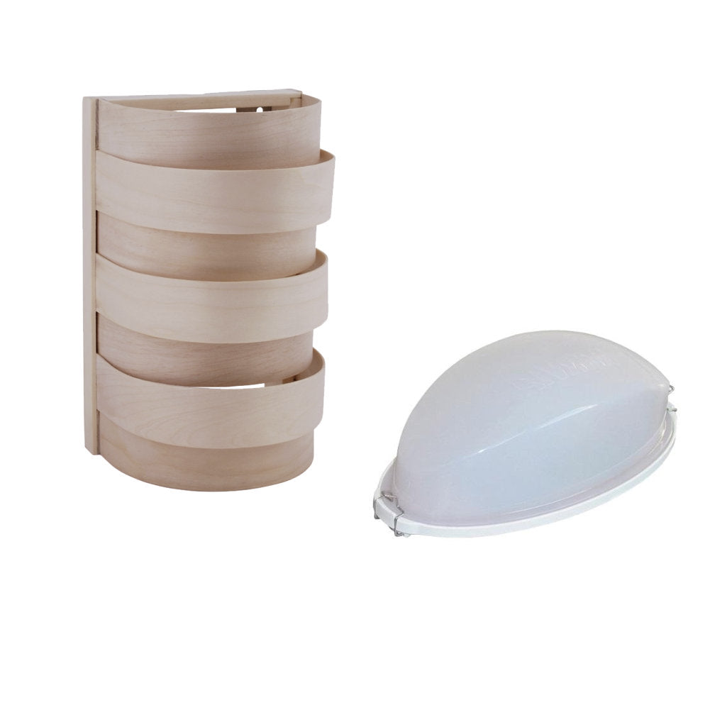 Set iluminare sauna lampa Harvia si abajur
