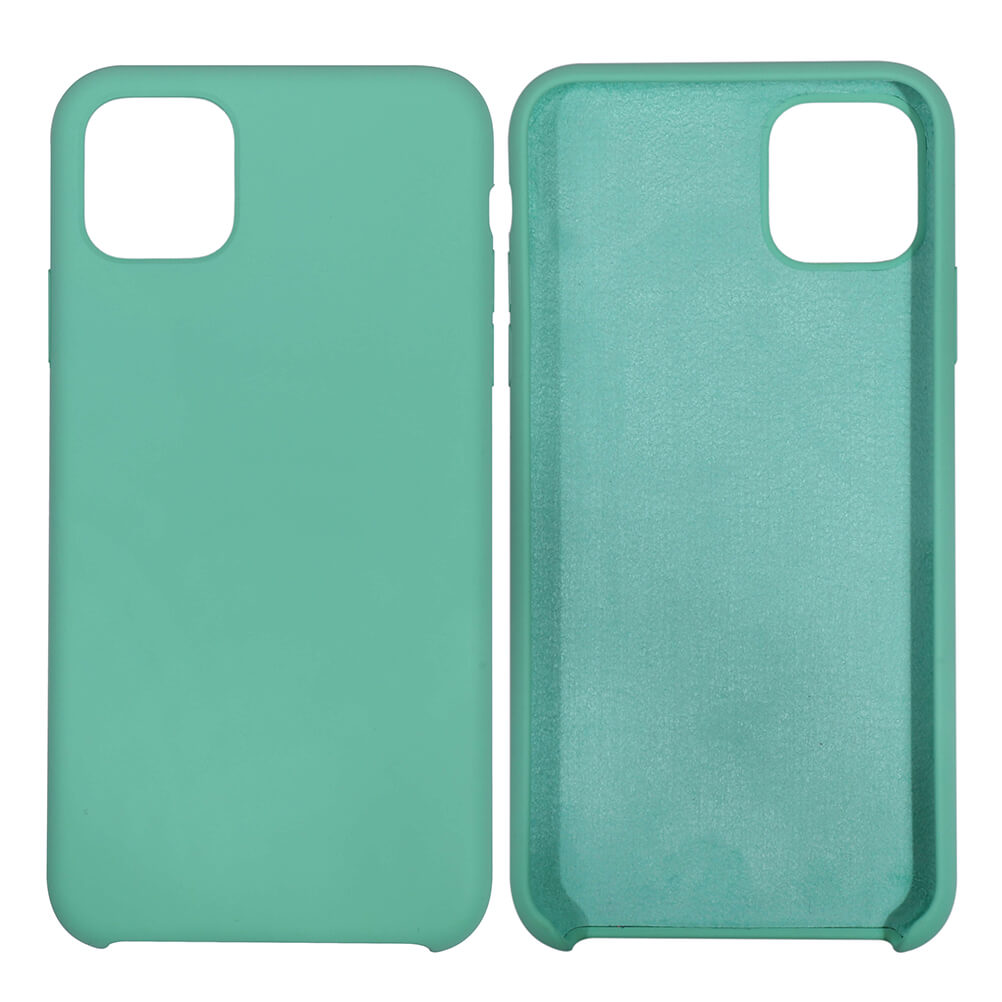 Cumpara Husa de protectie NEXT ONE pentru iPhone 12 / iPhone 12 Pro, Silicon, Menta de la Mesterul Minune