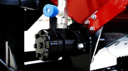 Tocator de crengi REMET R-150 PTO, (la tractor),cu banda de transportare, Ø max. 130 mm