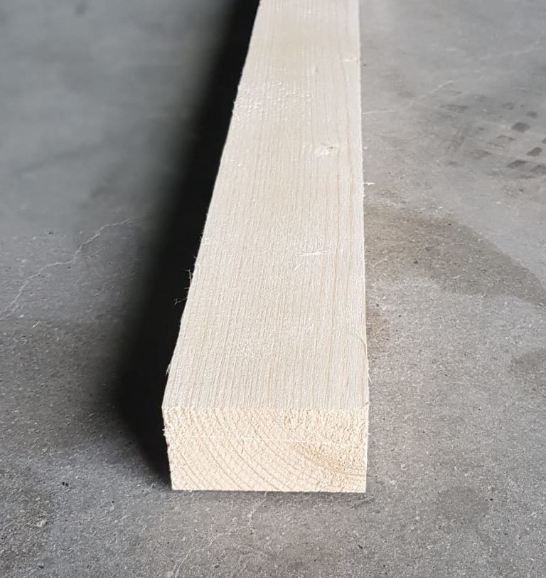 Sipca tivita lemn molid clasa A 42 x 70 x 3000 mm