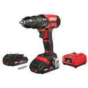 Masina de gaurit cu acumulator, SKIL 3010 BA, 0 - 420 / 0 - 1450 rpm, 2x Accu+incarcator