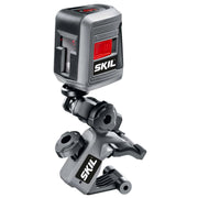 SKIL 0511 AA Nivela laser cu linie în cruce, lumina rosie, prindere trepied, auto-nivelare, timp de nivelare 6 secunde, raza actiune 10m, include 2 baterii AA