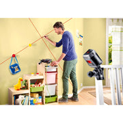 SKIL 0511 AA Nivela laser cu linie în cruce, lumina rosie, prindere trepied, auto-nivelare, timp de nivelare 6 secunde, raza actiune 10m, include 2 baterii AA