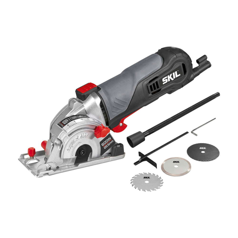 SKIL 5330 AA, Fierastrau compact (Multisaw) F0155330AA, 6000 rpm, 600W, d. max. disc 89mm, + accesorii