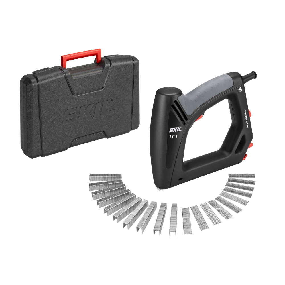 Cumpara acum 8200 AC, Capsator/ciocan electric functional cu capse No.53, 8-16mm si de la Mesterul Minune