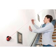 SKIL 1900 AA Nivela laser digitala cu linie, lumina rosie, raza de actiune 4.5m, margine magnetica, include 2 baterii AAA, baza suport perete, accesoriu raportor