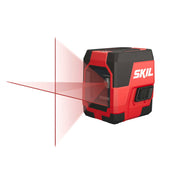 SKIL 1910 AA Nivela laser cu linie în cruce, lumina rosie, raza actiune 15m, prindere trepied 1/4, Accu Li-Ion, include incarcator micro USB si clema de prindere
