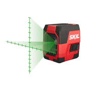 SKIL 1911 DA Nivela laser cu linie în cruce, lumina verde, raza actiune 20m, prindere trepied 1/4, Accu Li-Ion, include incarcator micro USB, trepied si geanta de transport