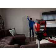 SKIL 1911 DA Nivela laser cu linie în cruce, lumina verde, raza actiune 20m, prindere trepied 1/4, Accu Li-Ion, include incarcator micro USB, trepied si geanta de transport