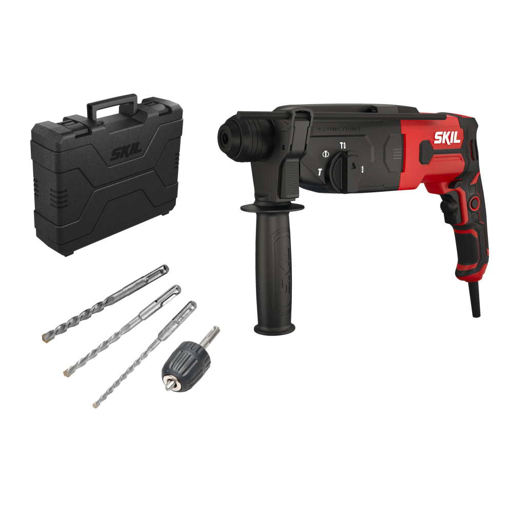 SKIL 1770 GA Ciocan rotopercutor, RH1E1770GA, 4 functii, SDS+, 2.8 J, 0-980 rpm, 220V, 850W, + accesorii si geanta