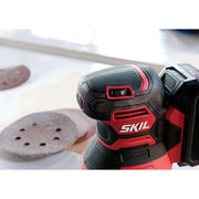 SKIL 3745 CA, Slefuitor cu excentric cu acumulator (doar corpul) SR1E3745CA, 7000-11000 rpm, + accesorii