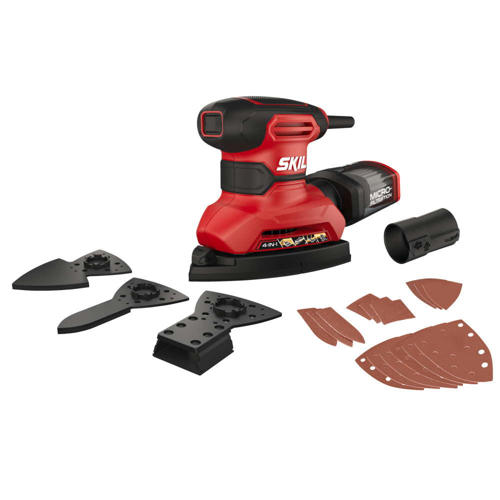 SKIL 7261 AA, Slefuitor cu zgomot si vibratii reduse SR1E7261AA, 29000 rpm, 160W, + accesorii