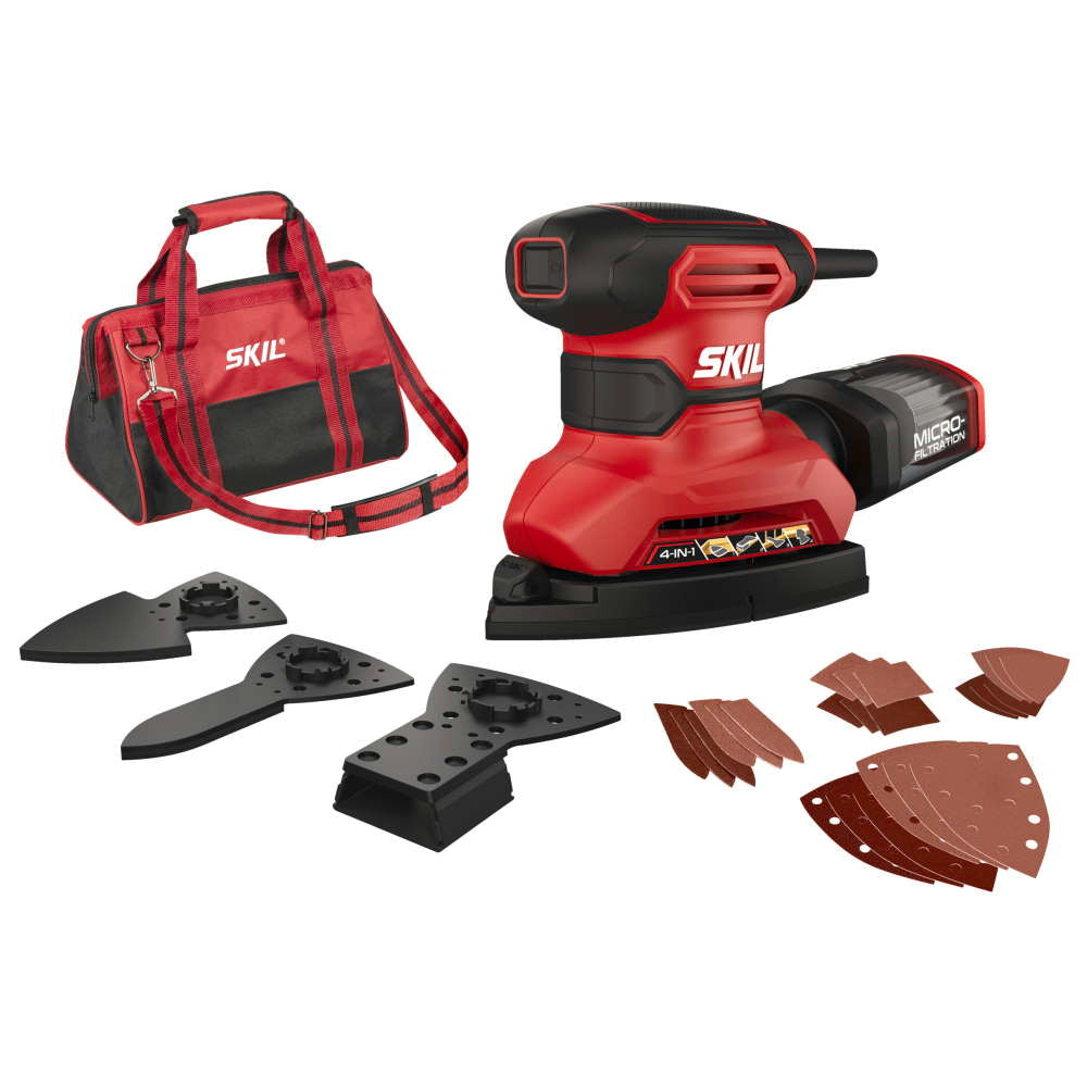 SKIL 7261 DA, Slefuitor cu zgomot si vibratii  reduse SR1E7261DA, 29000 rpm, 160W, + geanta si accesorii