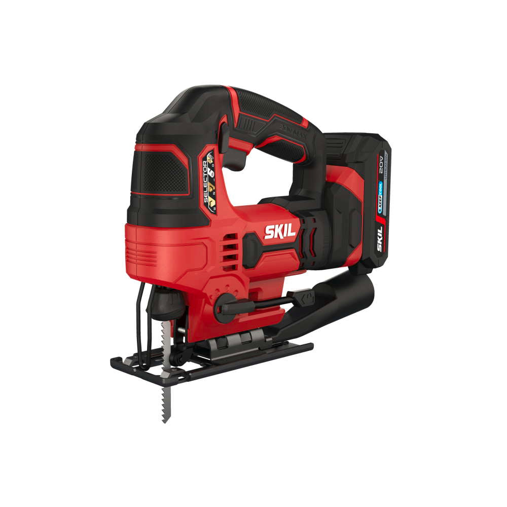 SKIL 3420 AA, Fierastrau pendular cu acumulator SW1E3420AA, 0-2800 cpm, + 1xAcuu, incarcator si accesorii