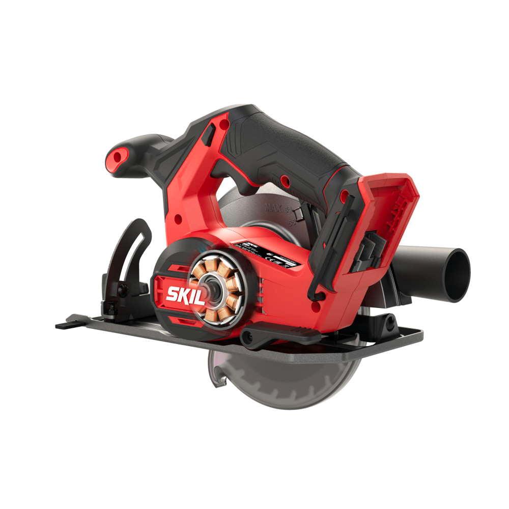 Circular de mana, SKIL 3550 DA, Brushless, 5400rpm, 165mm, cu aumulator, geanta si incarcator