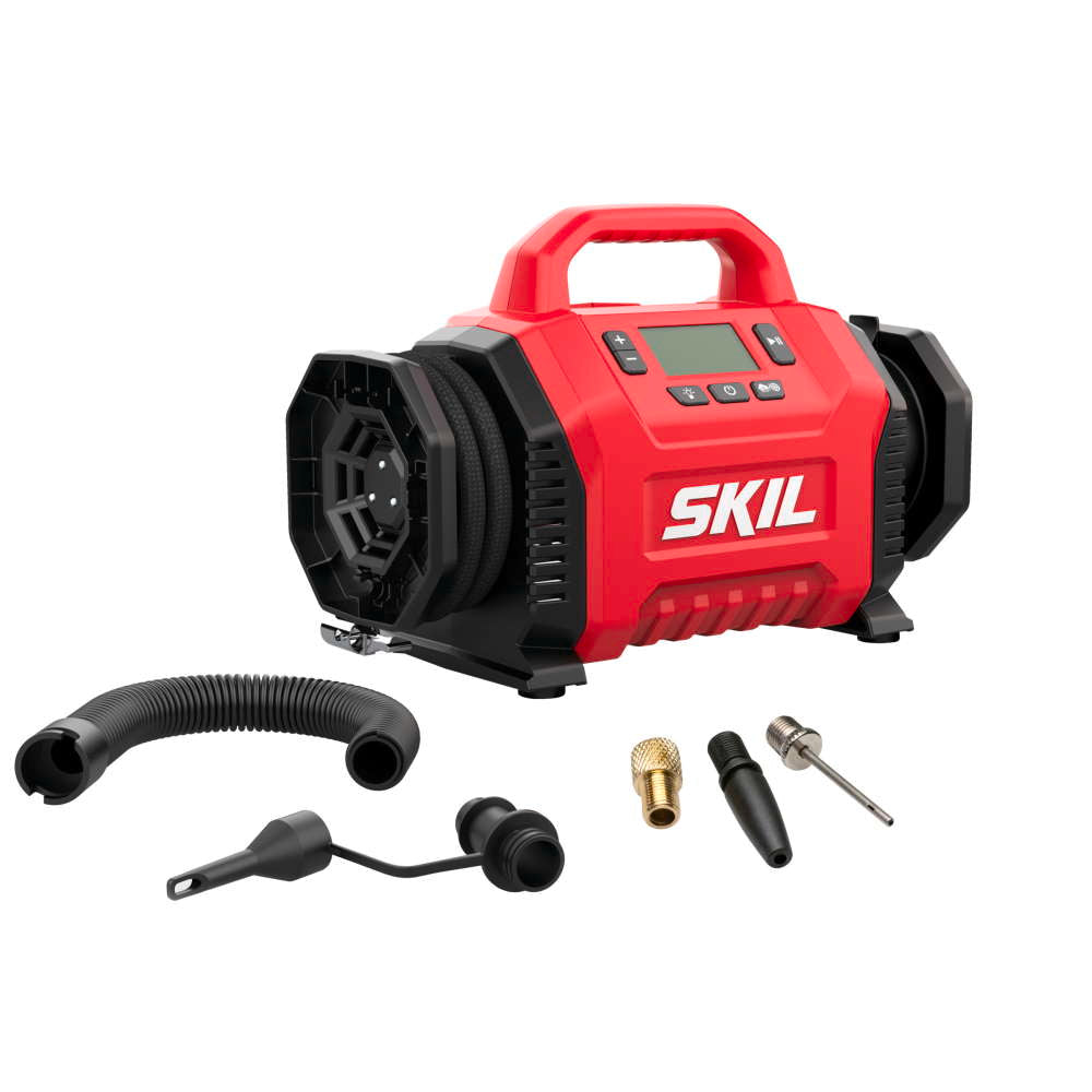 Cumpara acum 3153 CA Compresor multifunctional, 12V, fara acumulator, Skil Red de la Mesterul Minune