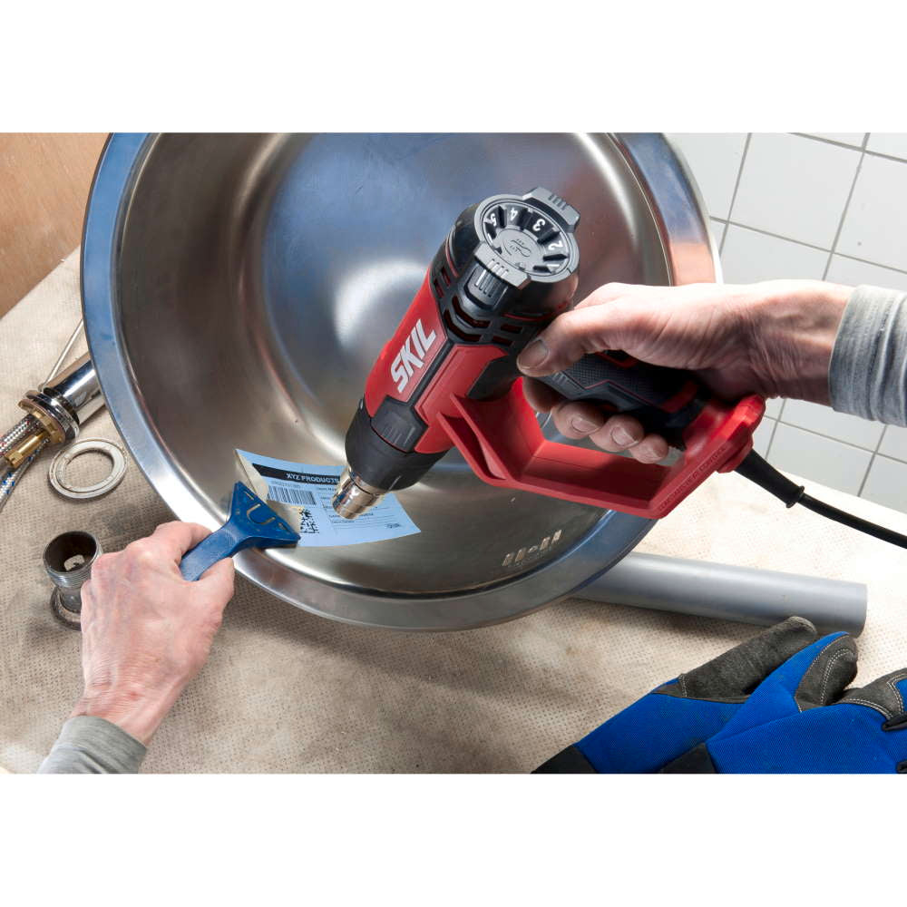 SKIL 8020 AA Pistol cu aer cald, VA1E8020AA, 2000 W, 2 trepte flux aer 350 - 500 l/min, 7 trepte temperatura 50 - 650 ºC